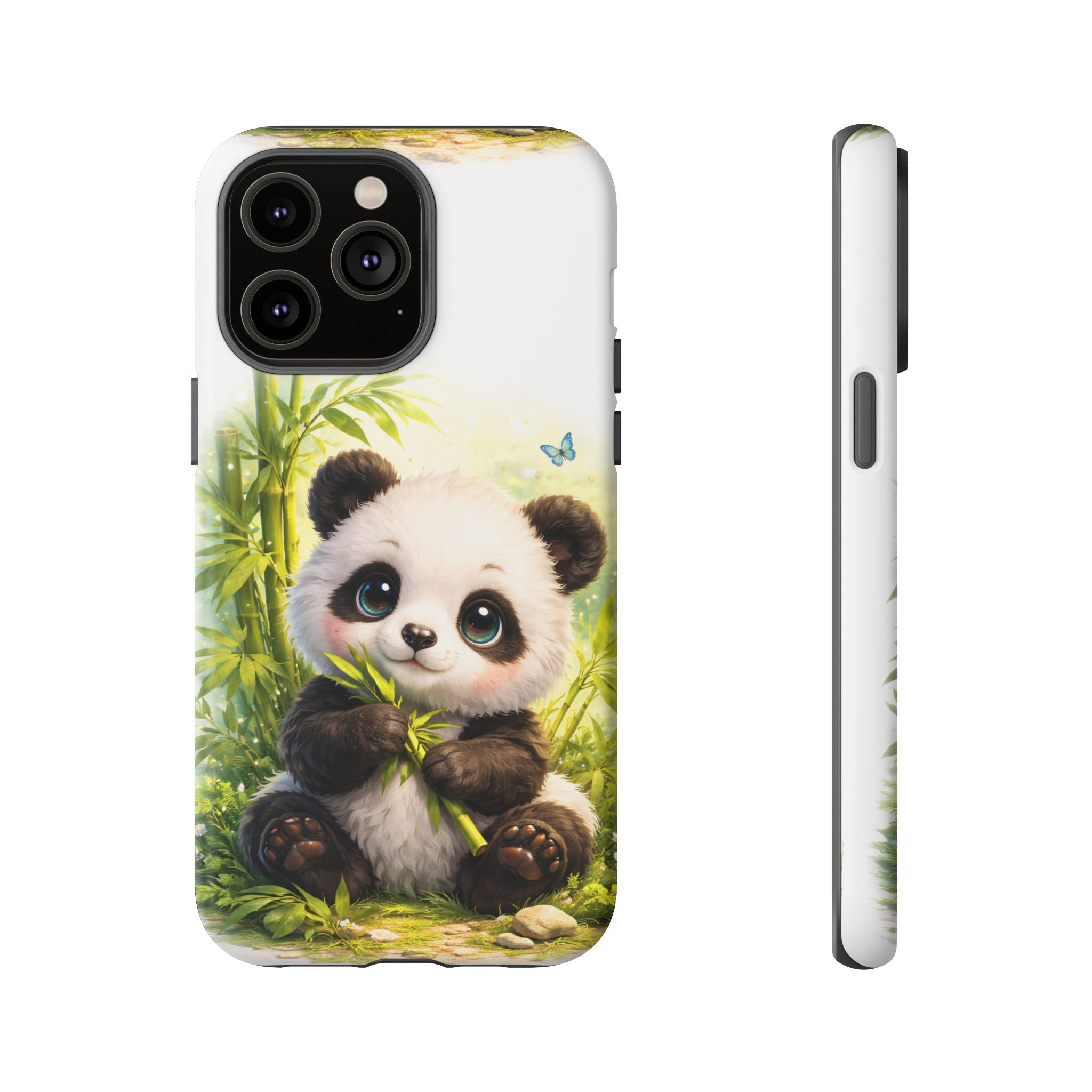 Baby Panda in Sunlight Protective Phone Case — Shockproof iPhone & Samsung Cover