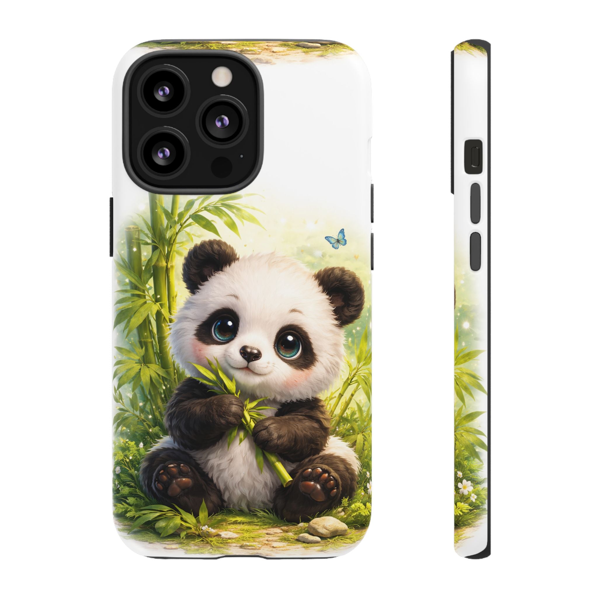 Baby Panda in Sunlight Protective Phone Case — Shockproof iPhone & Samsung Cover