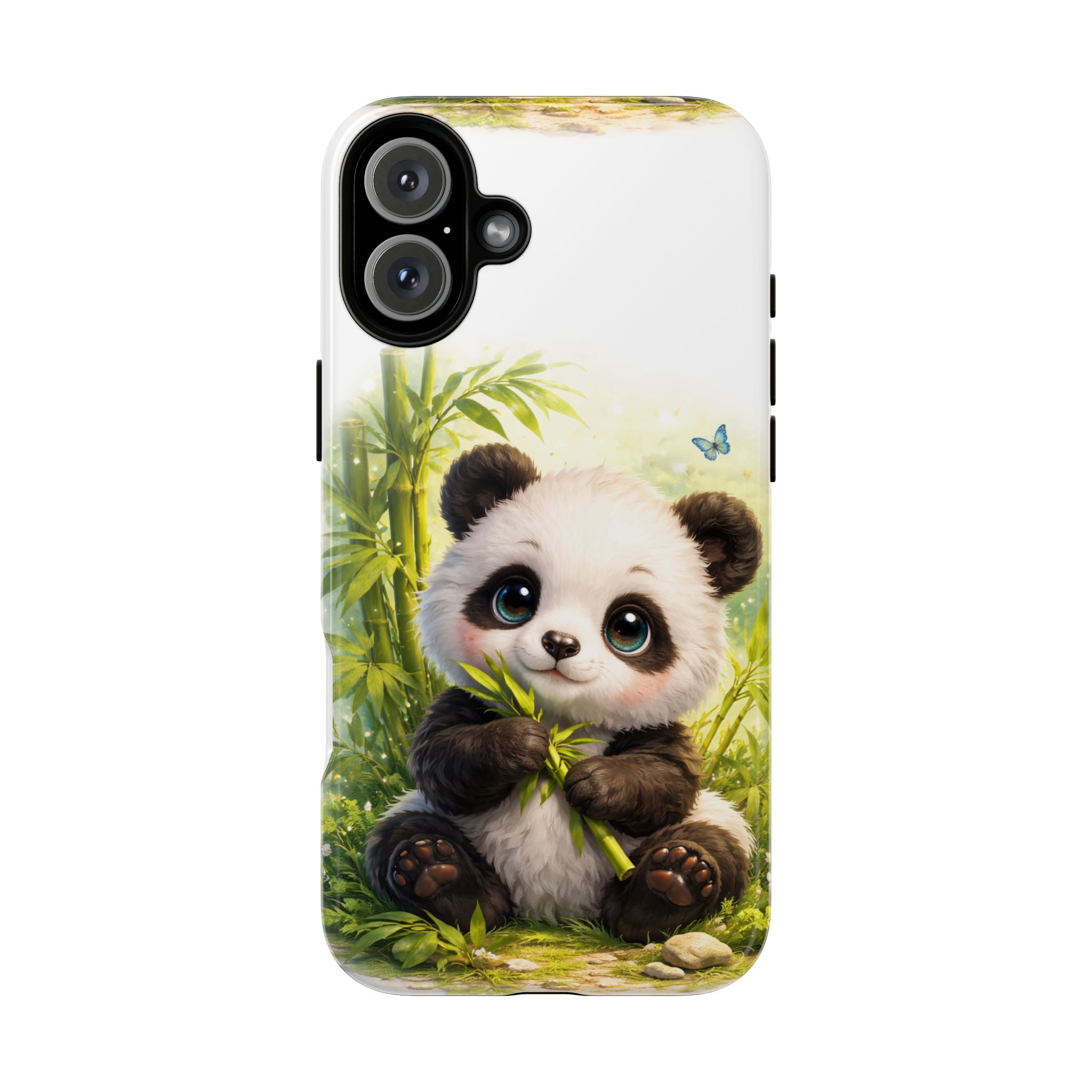 Baby Panda in Sunlight Protective Phone Case — Shockproof iPhone & Samsung Cover