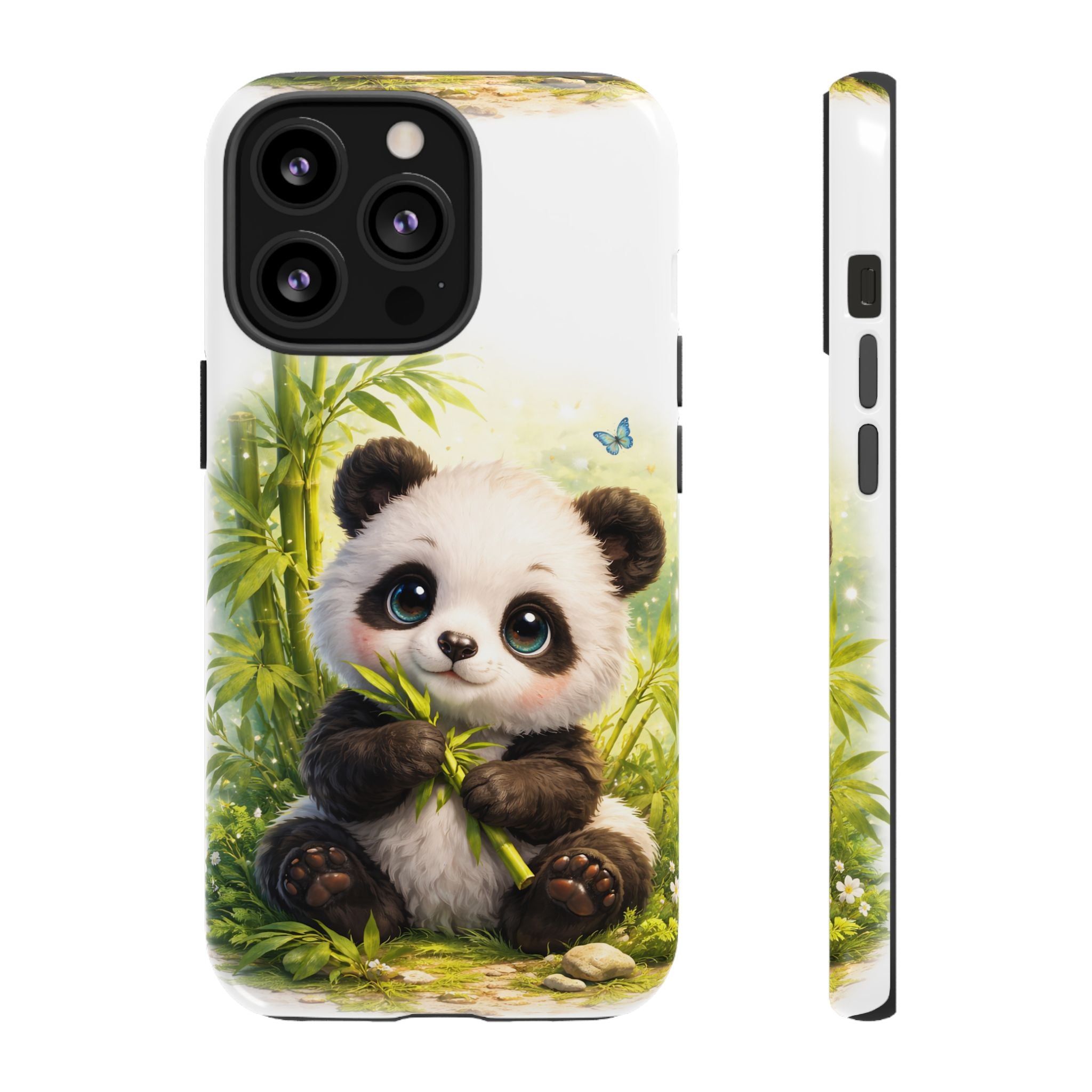 Baby Panda in Sunlight Protective Phone Case — Shockproof iPhone & Samsung Cover