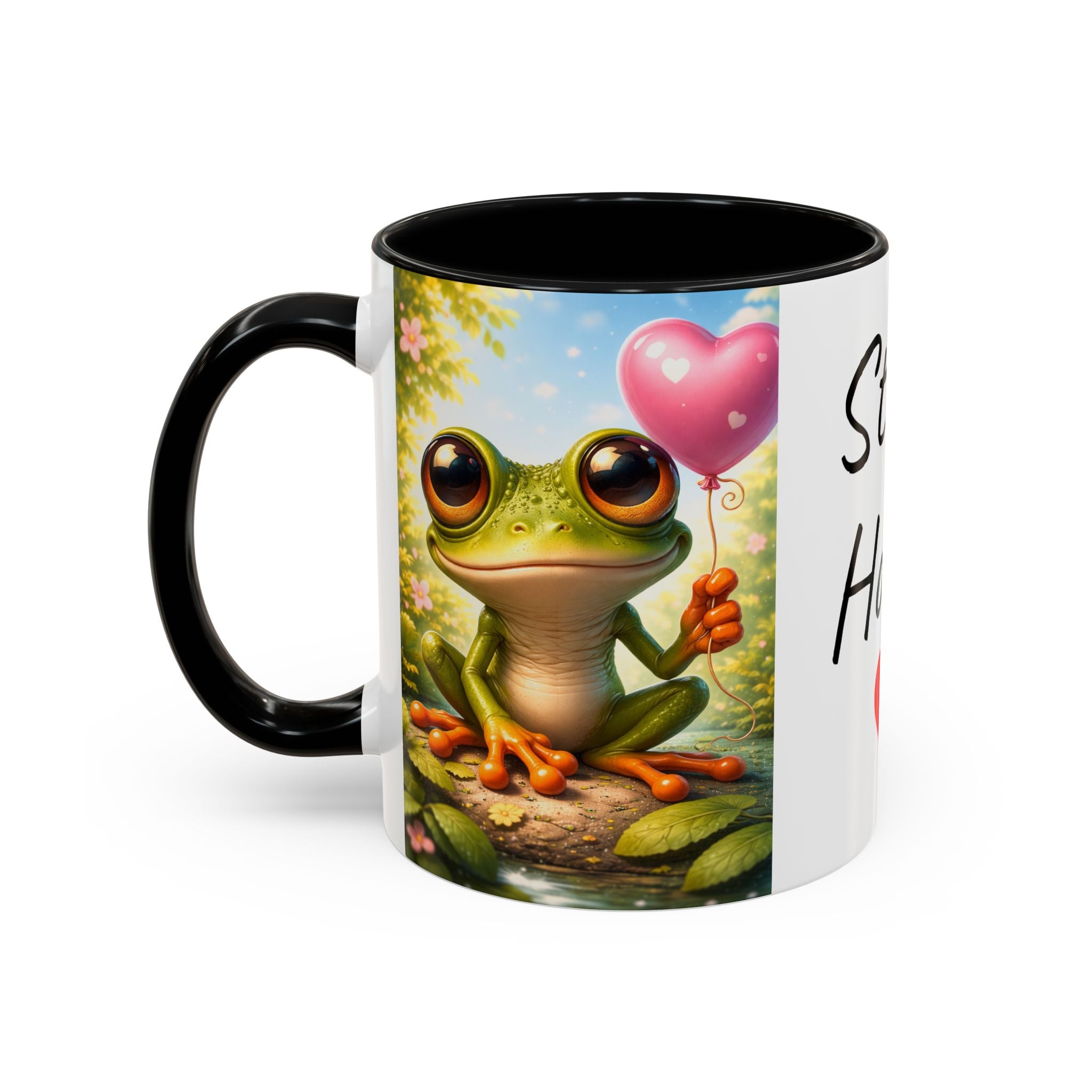 Frog & Savor Mug — Whimsical Forest Frog Coffee Cup (11/15oz)