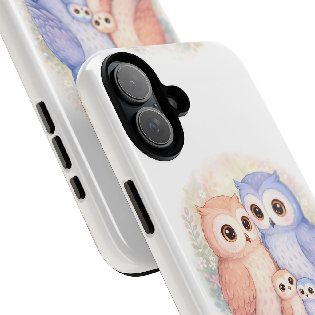 Owl Always Love You watercolor owl family Phone Case | Slim Dual-Layer Protective Case