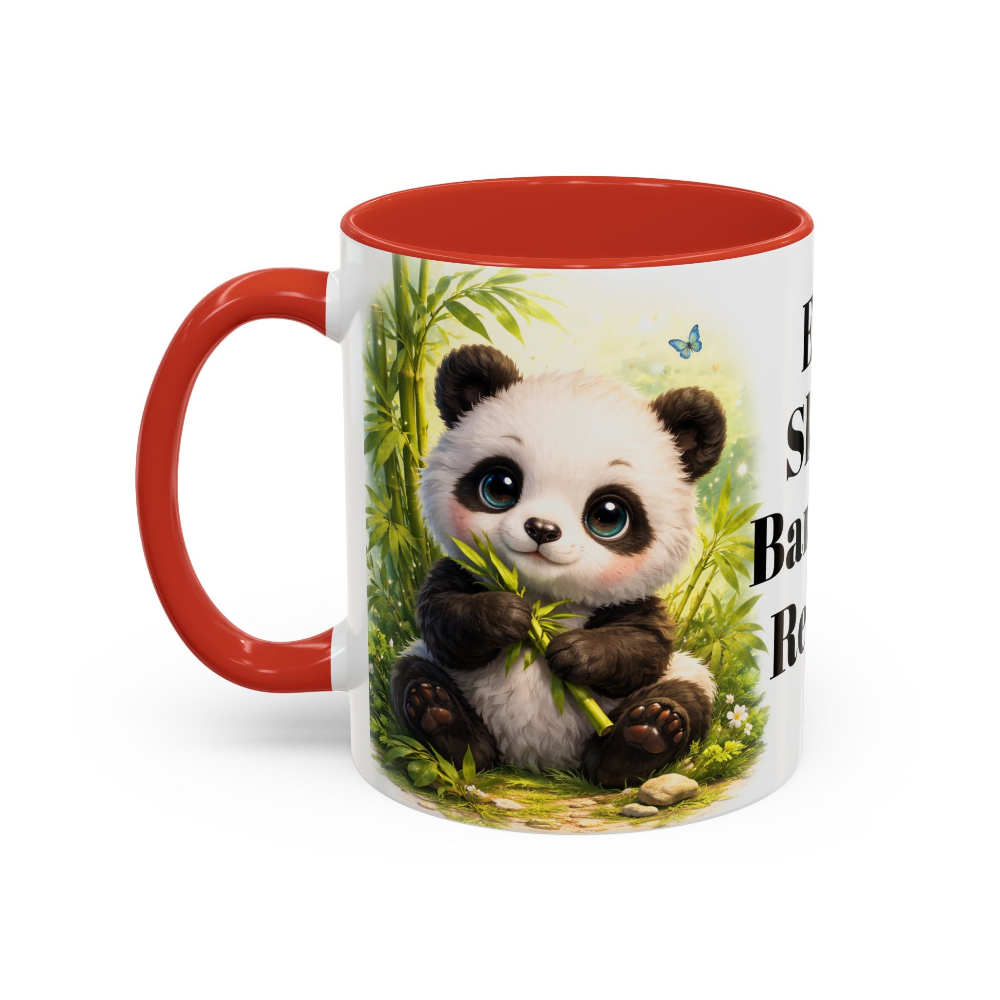 Eat. Sleep. Bamboo. Repeat. Mug | Panda Bamboo Coffee Mug