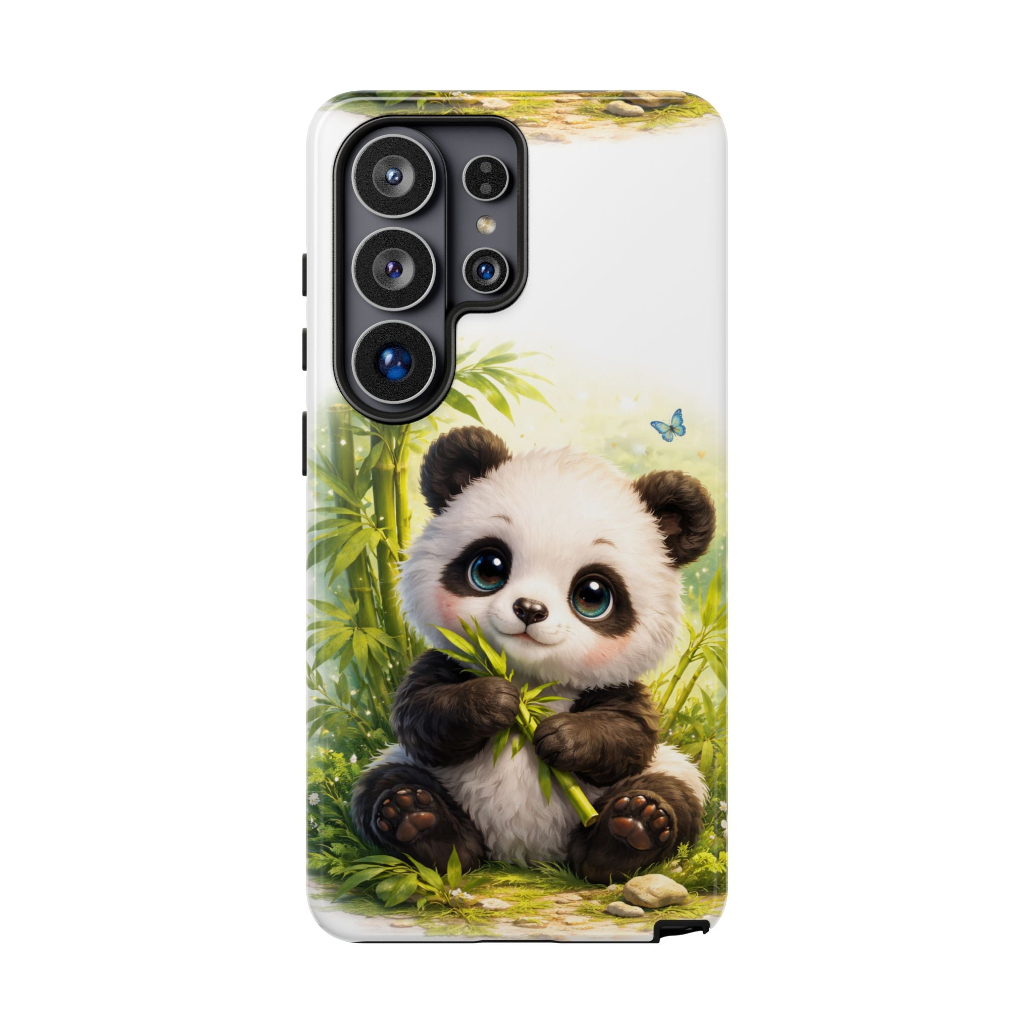 Baby Panda in Sunlight Protective Phone Case — Shockproof iPhone & Samsung Cover