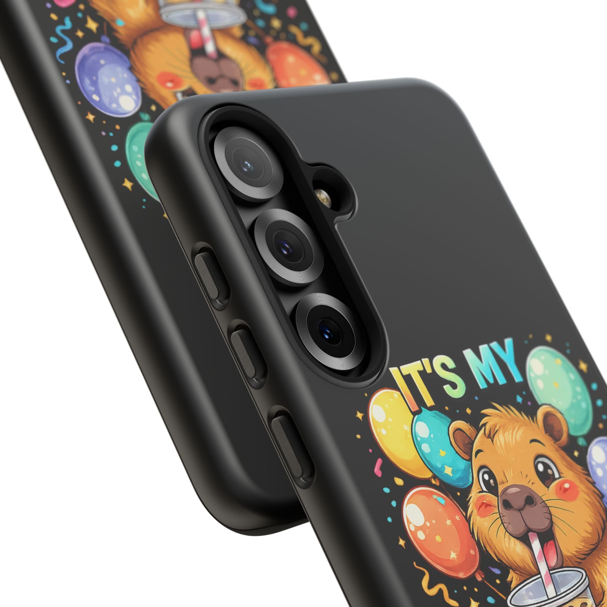 It is My Birthday Guinea Pig Bubble Tea Phone Case | Cute Birthday Phone Cover