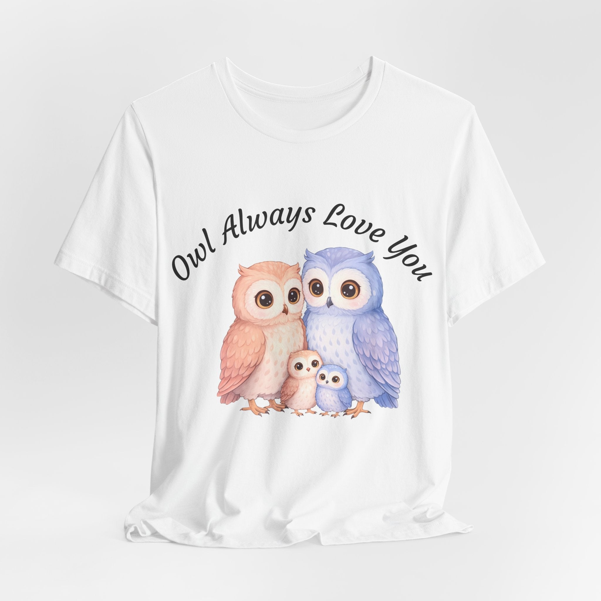 Owl Always Love You watercolor owl family tee | Love Owl Shirt