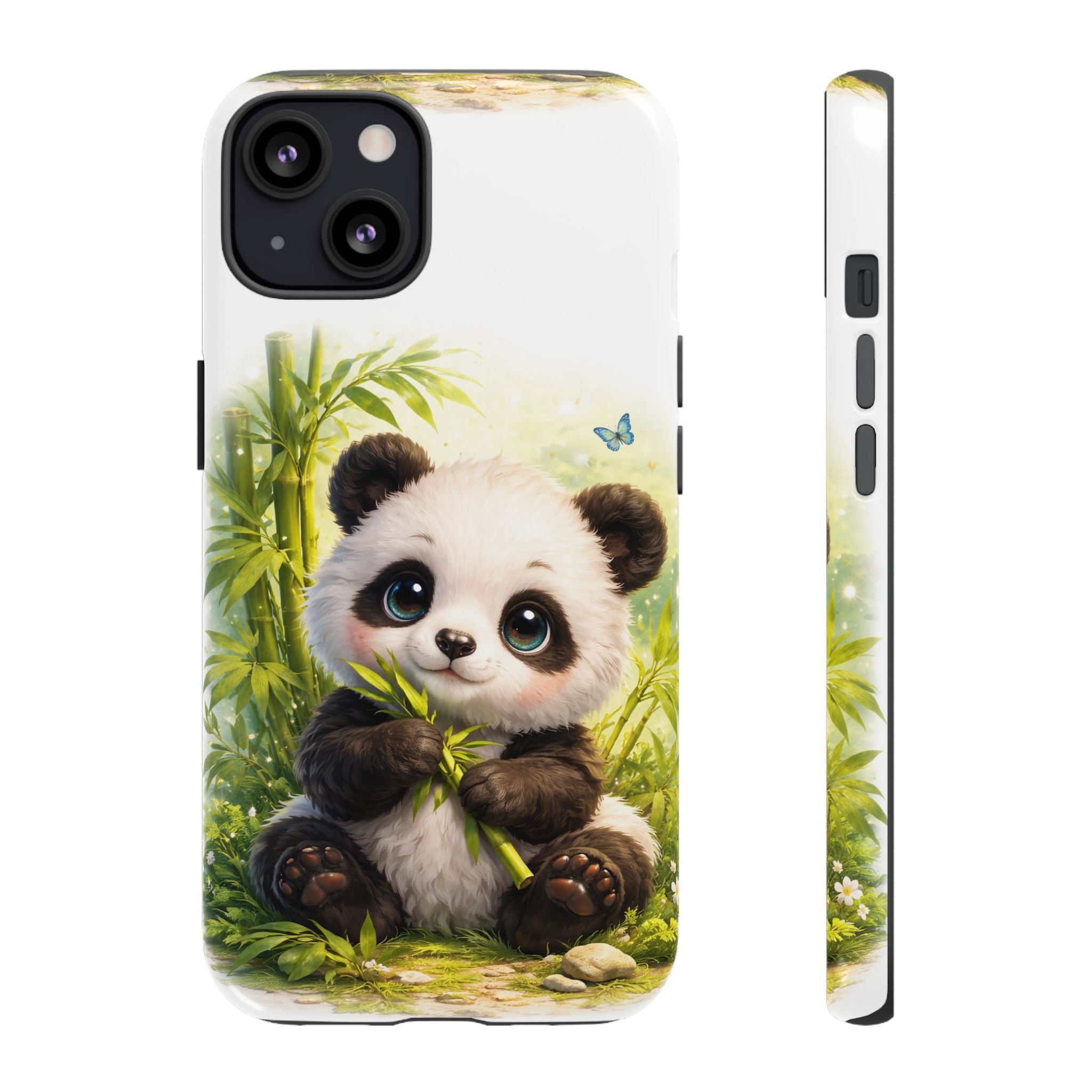 Baby Panda in Sunlight Protective Phone Case — Shockproof iPhone & Samsung Cover