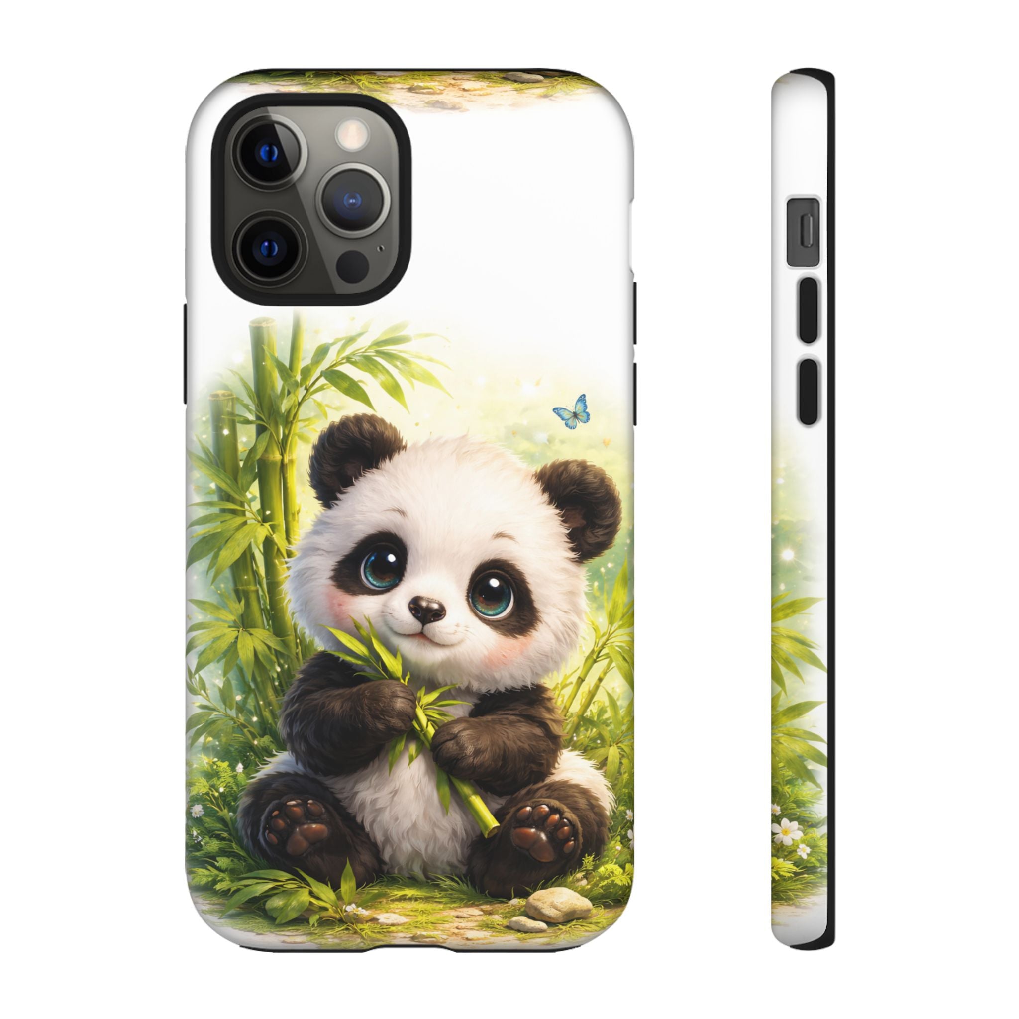 Baby Panda in Sunlight Protective Phone Case — Shockproof iPhone & Samsung Cover