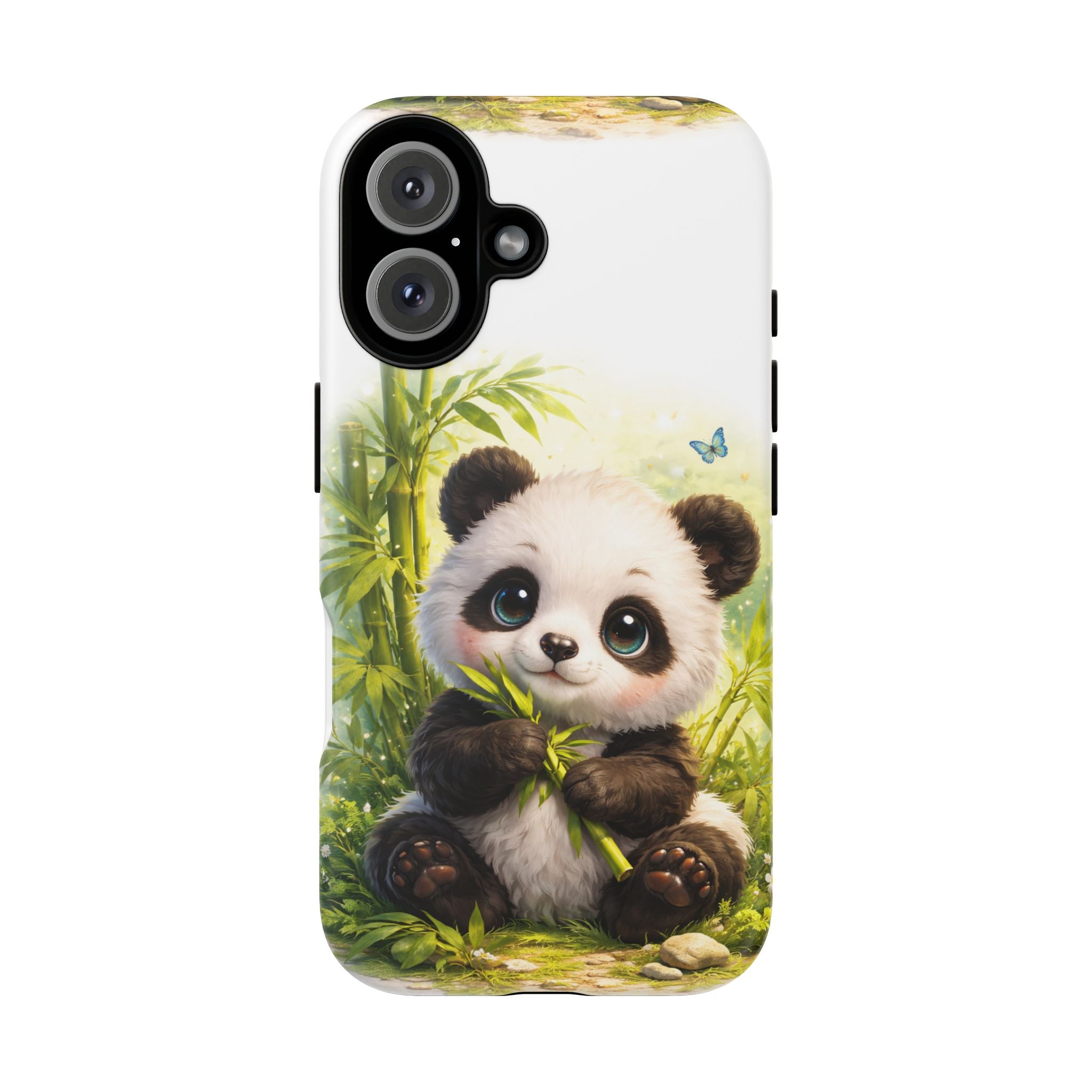 Baby Panda in Sunlight Protective Phone Case — Shockproof iPhone & Samsung Cover