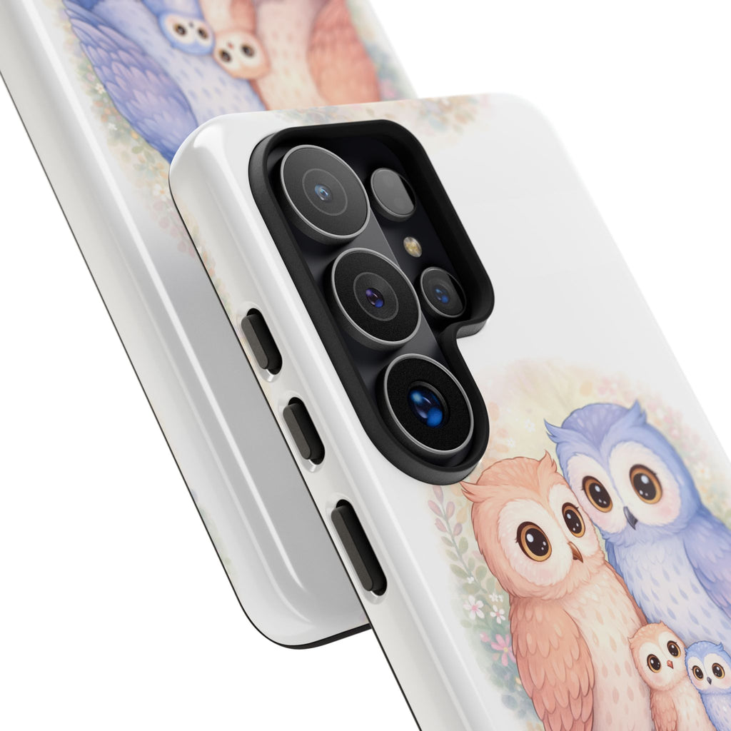 Owl Always Love You watercolor owl family Phone Case | Slim Dual-Layer Protective Case