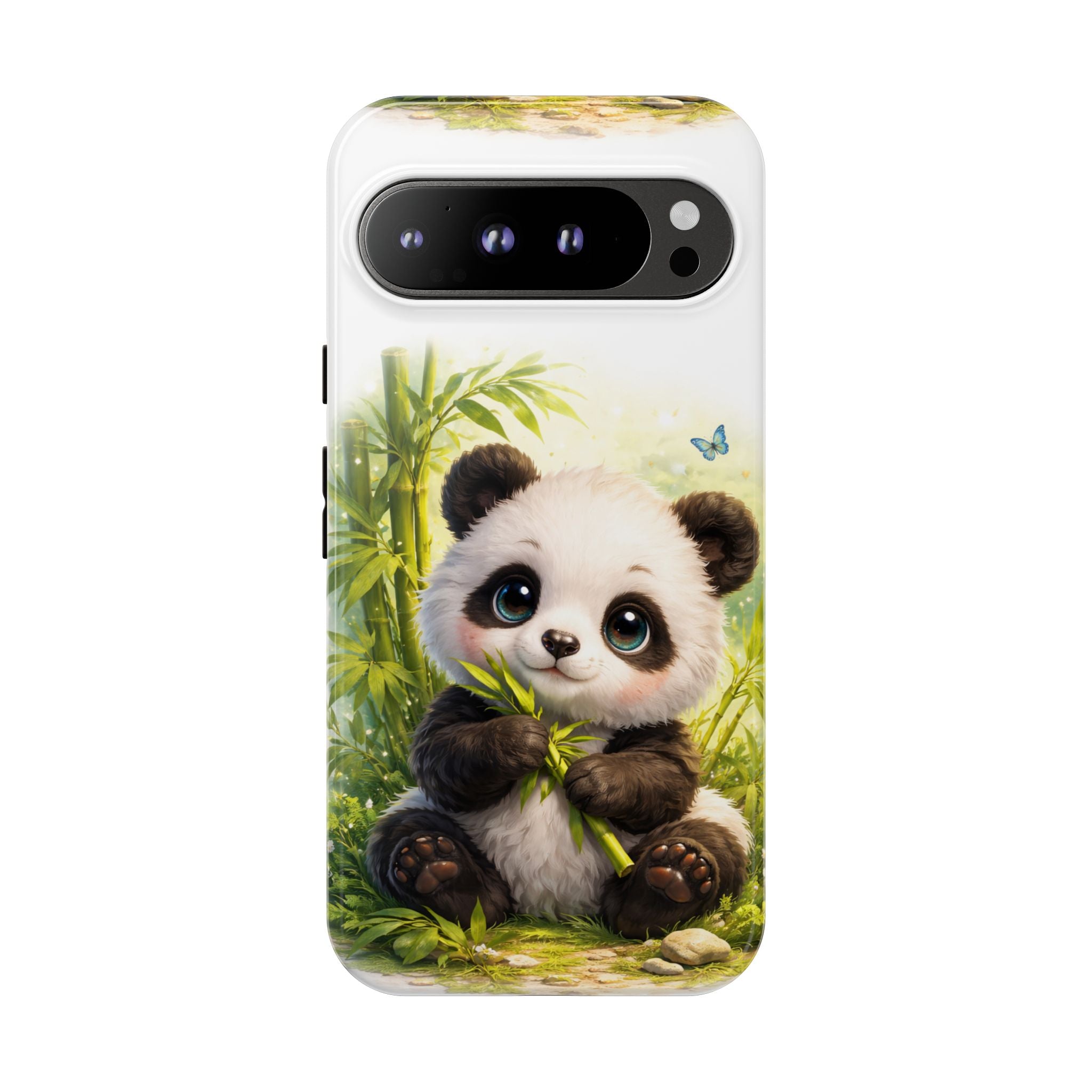 Baby Panda in Sunlight Protective Phone Case — Shockproof iPhone & Samsung Cover