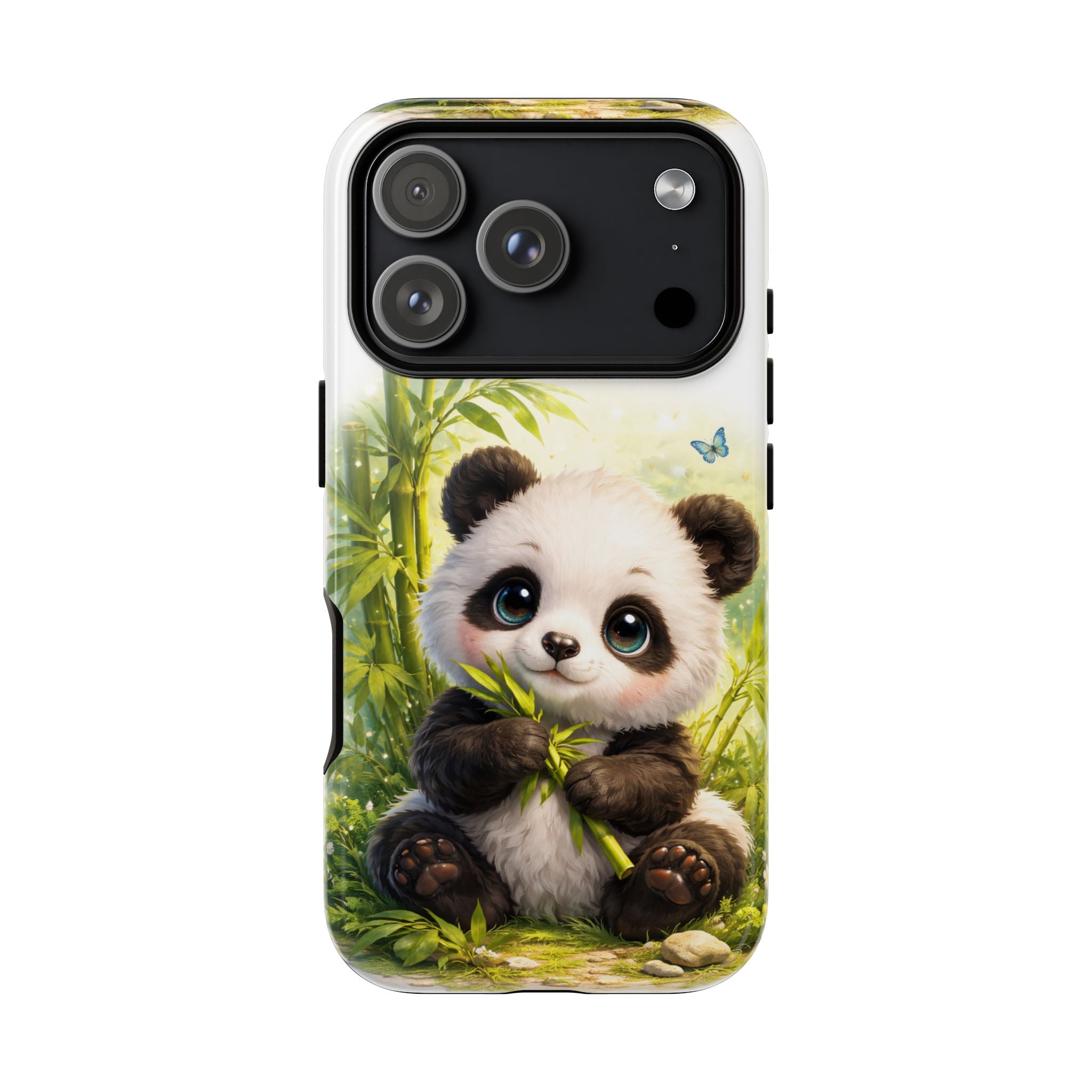 Baby Panda in Sunlight Protective Phone Case — Shockproof iPhone & Samsung Cover