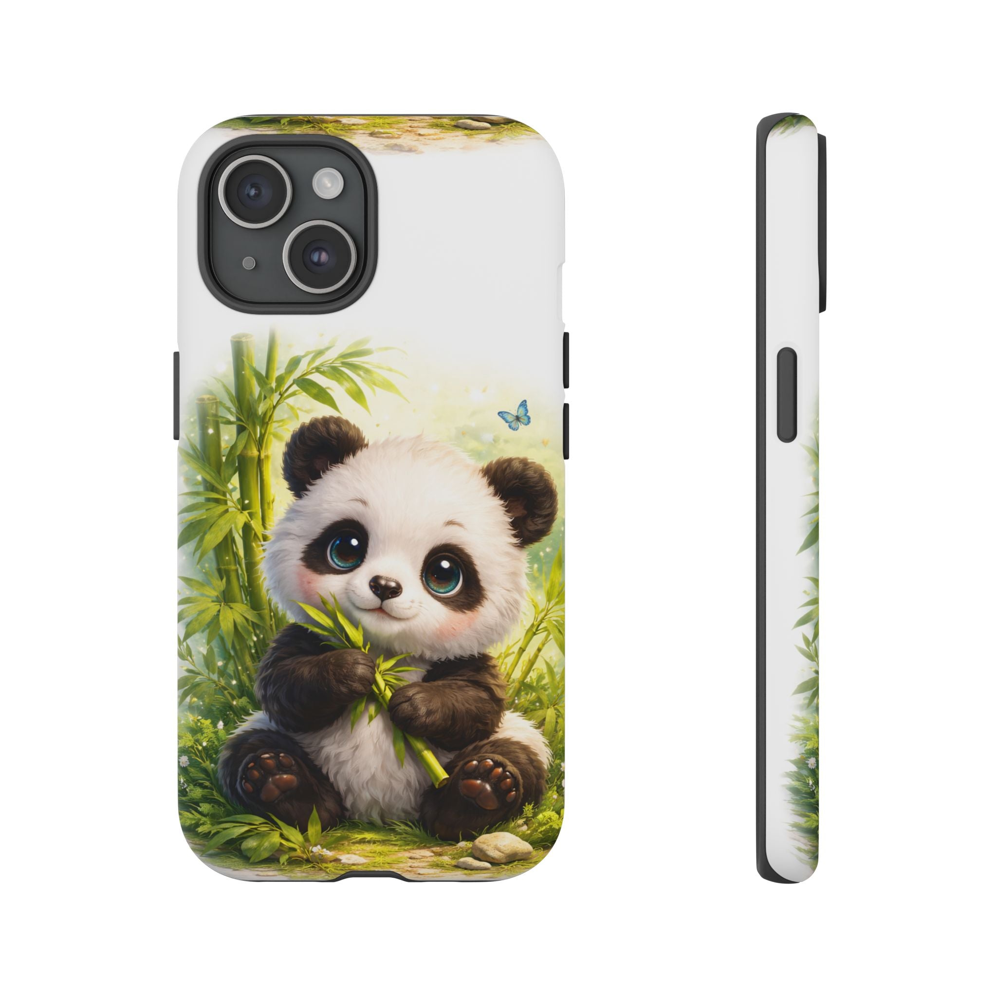 Baby Panda in Sunlight Protective Phone Case — Shockproof iPhone & Samsung Cover
