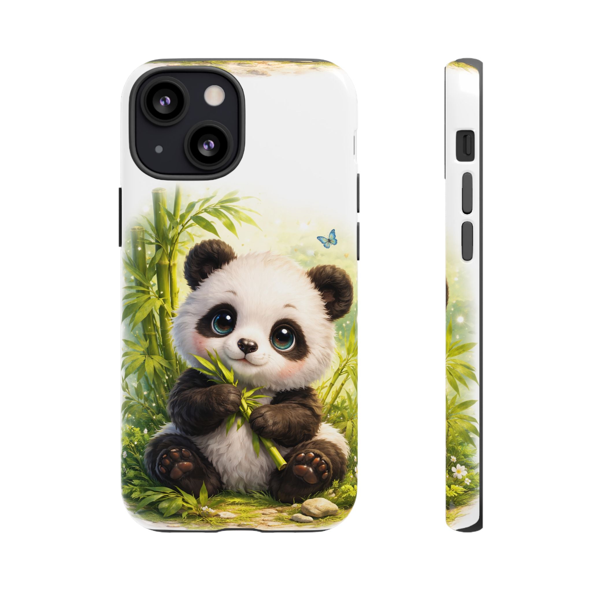 Baby Panda in Sunlight Protective Phone Case — Shockproof iPhone & Samsung Cover